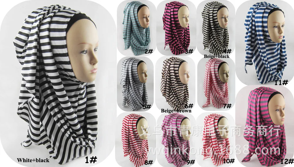 Stripe slip color chart