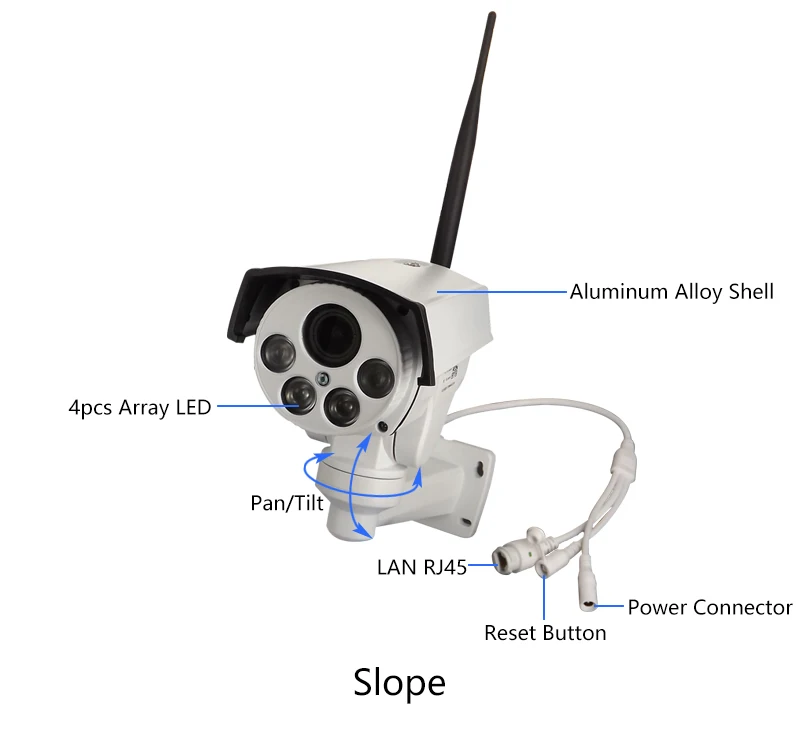 Zoom PTZ outdoor camera 13