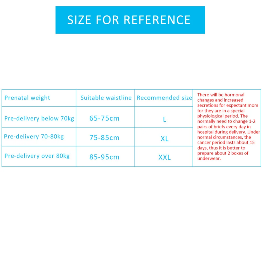 5 шт./партия, нижнее Белье для беременных, большие размеры, трусики для беременных, хлопковые трусы, хлопок, одноразовые трусы
