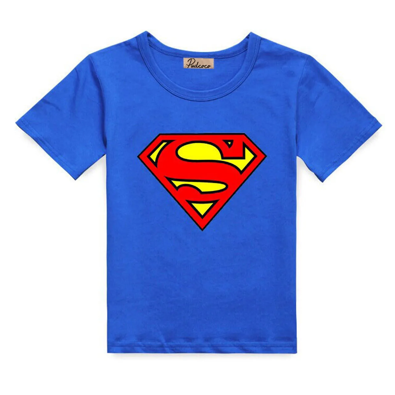 Хлопковый костюм супергероя для маленьких мальчиков футболки летние топы с короткими рукавами для мальчиков, милые детские футболки с принтом