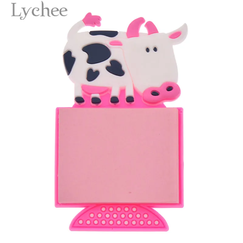 Lychee Kawaii животные дизайн Note бумажный магнит на холодильник прекрасный кот магнит на холодильник украшение для дома кухни - Цвет: 7