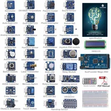 SunFounder Ultimate Mega 2560 Sensor Kit V2.0 for Arduino UNO R3 Mega2560 Mega328 Nano
