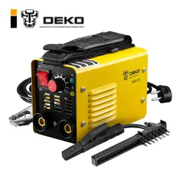 DEKO DKA-120 120A 4.1KVA IP21S инвертор дуговой электросварочный аппарат MMA сварочный аппарат для сварки рабочих и электрических рабочих