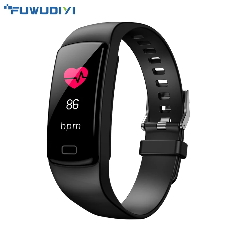 

FUWUDIYI Smart Fitness Bracelet Sport Wristband Heart Rate Monitor Smart Activity Tracker Blood Pressure Fitness Tracker Watch