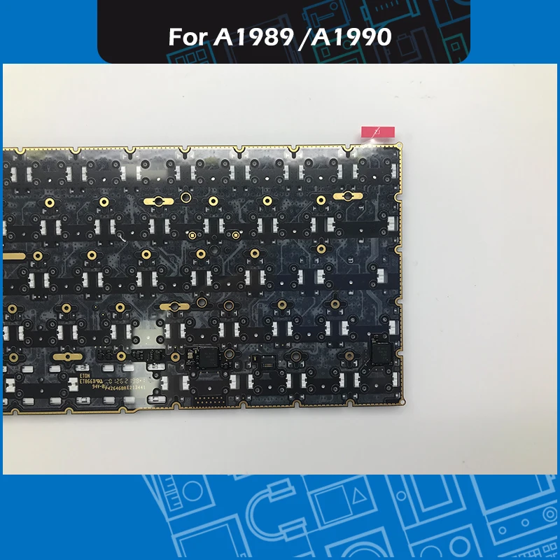 Клавиатура новая с британской раскладкой A1990 A1989 для Macbook Pro Retina 13 &quot15&quot 2018 2019
