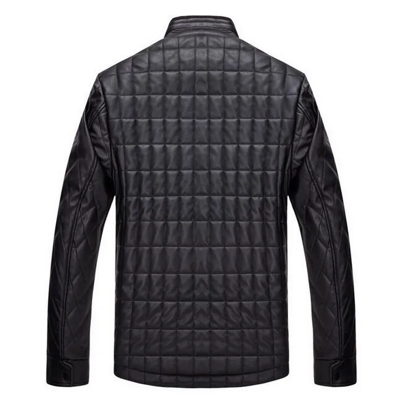 Мужская зимняя куртка VXO из искусственной кожи|lether jacket men|men lether jacketlether jackets |