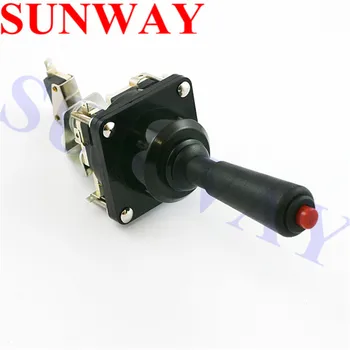 

Free shipping New Arcade game 4-8 way joystick Joystick With Start Push Button For Claw Crane Machine