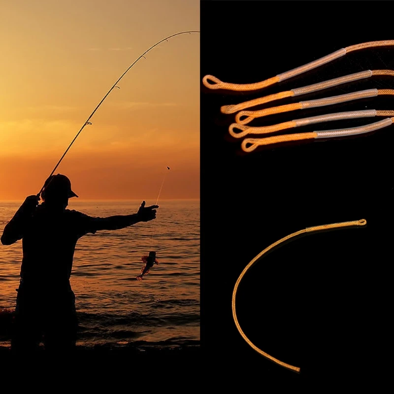 

5/10Pcs Fly Fishing Braided Loop Lines Leader Connector Tackle Tool Gear Accessories New