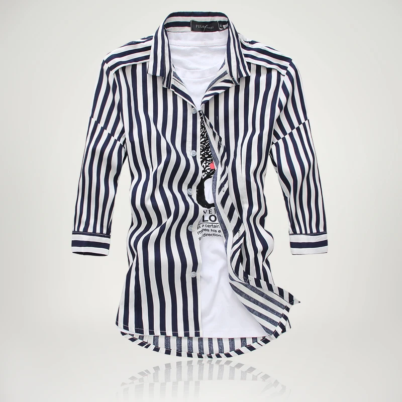 Strip line shirt Clearance