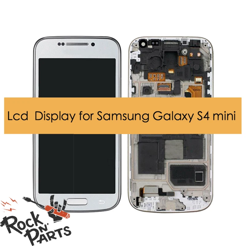 

Original Lcd Display With Touchscreen Digitizer Assembly And Frame For Samsung Galaxy S4 Mini Gt-i9190, Gt-i9192, Gt-i9195