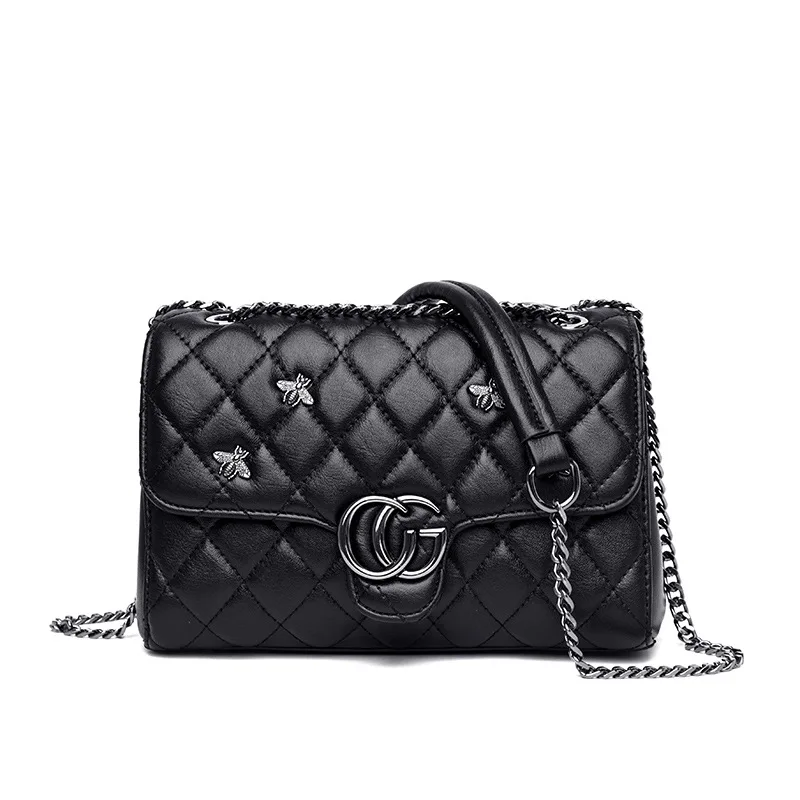 

Female Crossbody Bags For Women Leather Famous Brand Luxury Handbag Designer Sac A Main Chains Tassel Purses Ladies Shoulder Bag