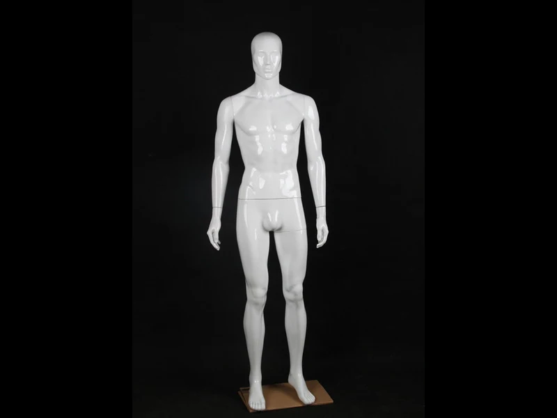 EMP-BMM01  high glossy white male mannequins_10