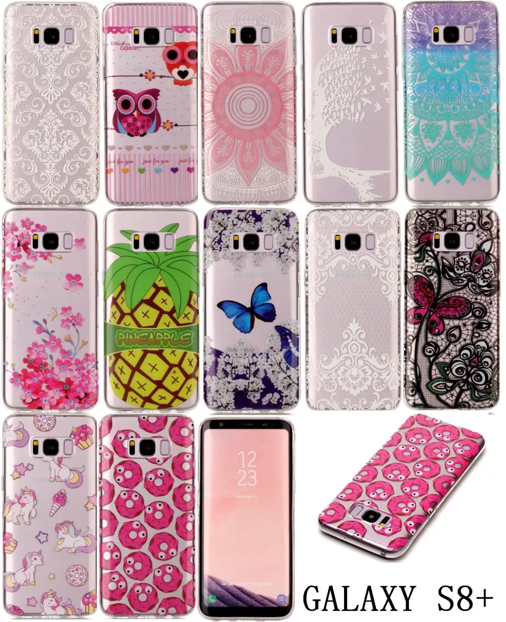 TPU чехол для Samsung Galaxy S8 плюс S8Plus G955F G955FD Мягкий силиконовый телефона S 8 SM Coque|case for