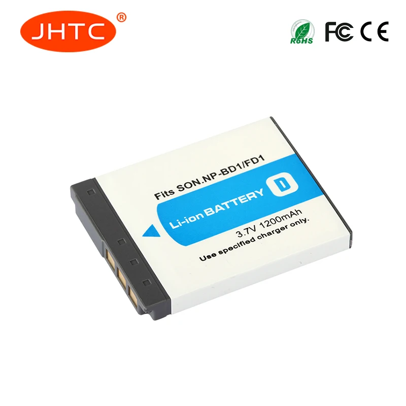 Batteria Per Fotocamera 1200Mah Np-Fd1 Np-Bd1 Np Bd1 Fd1 Per Batterie Sony Dsc T300 Tx1 T900 T700 T500 T200 T77 T900 T90