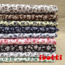 9 шт./лот, 50x50 см, Новое поступление, Цветочная серия, хлопок, ткань для шитья, тильда, кукольная ткань, сделай сам, Лоскутная текстильная ткань