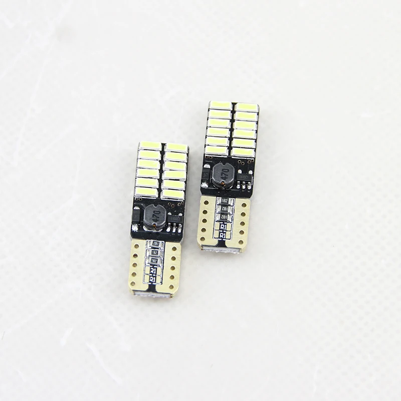 Lot10 W5W W2.1x9.5d 194 168 T10 4014-SMD Автомобильный светодиодный светильник для парковки ширина номерного знака купол хвост ходовой светильник s лампа