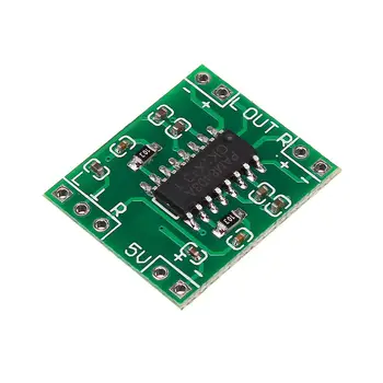 

CLAITE Mini DC 5V 2x3W PAM8403 Class D Audio Digital Power Amplifier Board USB Amplifier Module