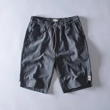 Летние Брендовые мужские шорты до колена прямые модные полосатые шорты мужские трендовые повседневные мужские шорты оптом pantalones broek