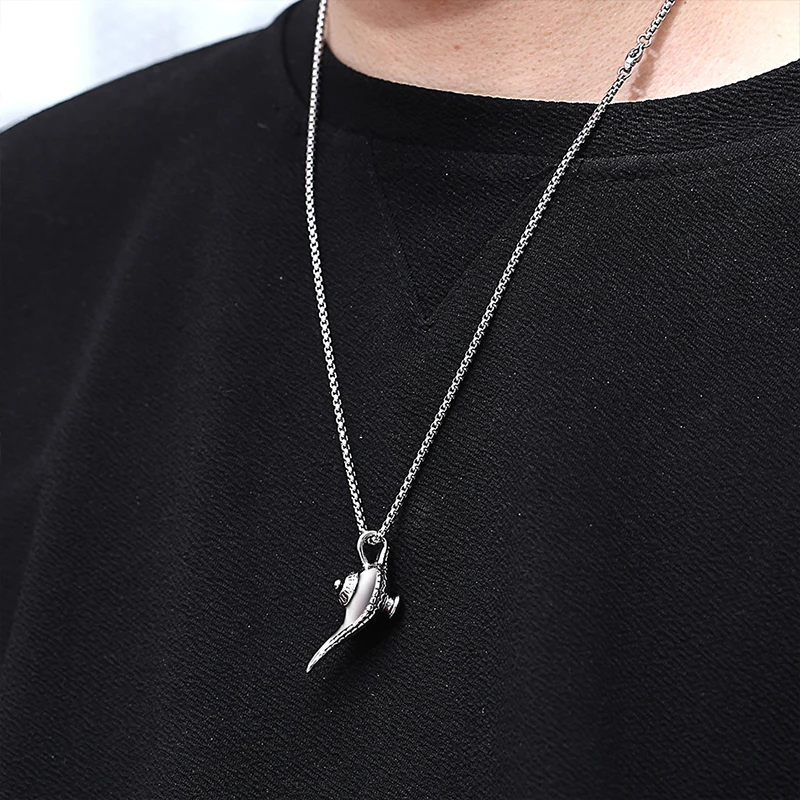 Aladdin's Magic Lamp Silver Gold Necklace New Magic Lamp Shape Pendant Luxury Lamp Of Aladdin Pendants Fine Jewelry with Chain Aladdin's Magic Lamp Silver Gold Necklace New Magic Lamp Shape Pendant Luxury Lamp Of Aladdin Pendants Fine Jewelry with Chain