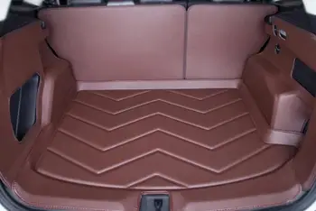 

3 Colors Cargo Liner Car Trunk Mat For Nissan Qashqai 2017 Carpet Interior Floor Mats Leather Pad Car-Styling