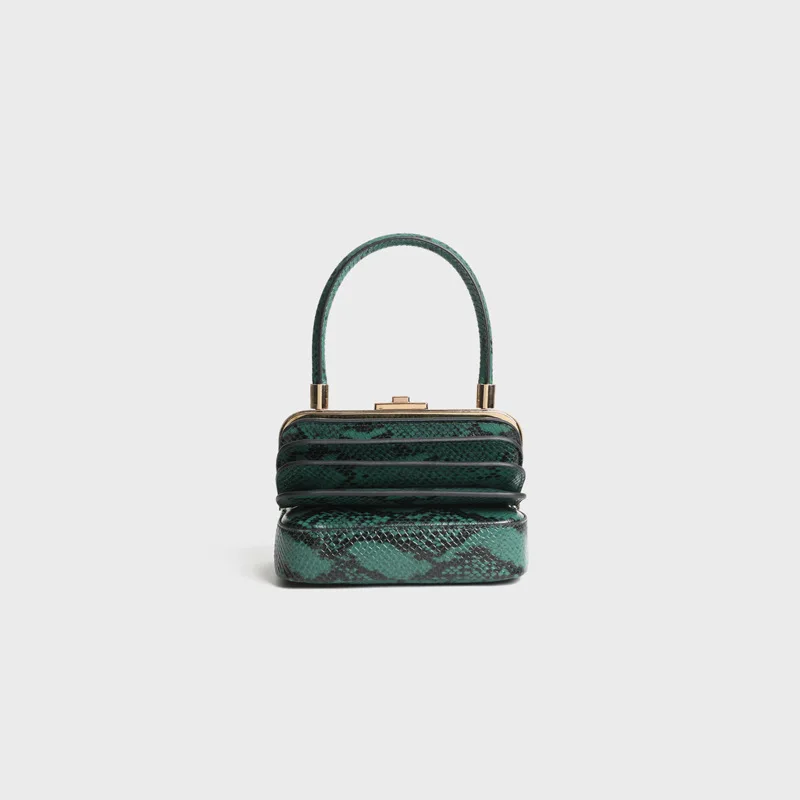 

Women Square Bag Folds Purse Bright Bread Messenger Handbag 5 Colors Wrinkle Leather Mini Fashin Clutch Street Fashion Ins Famou
