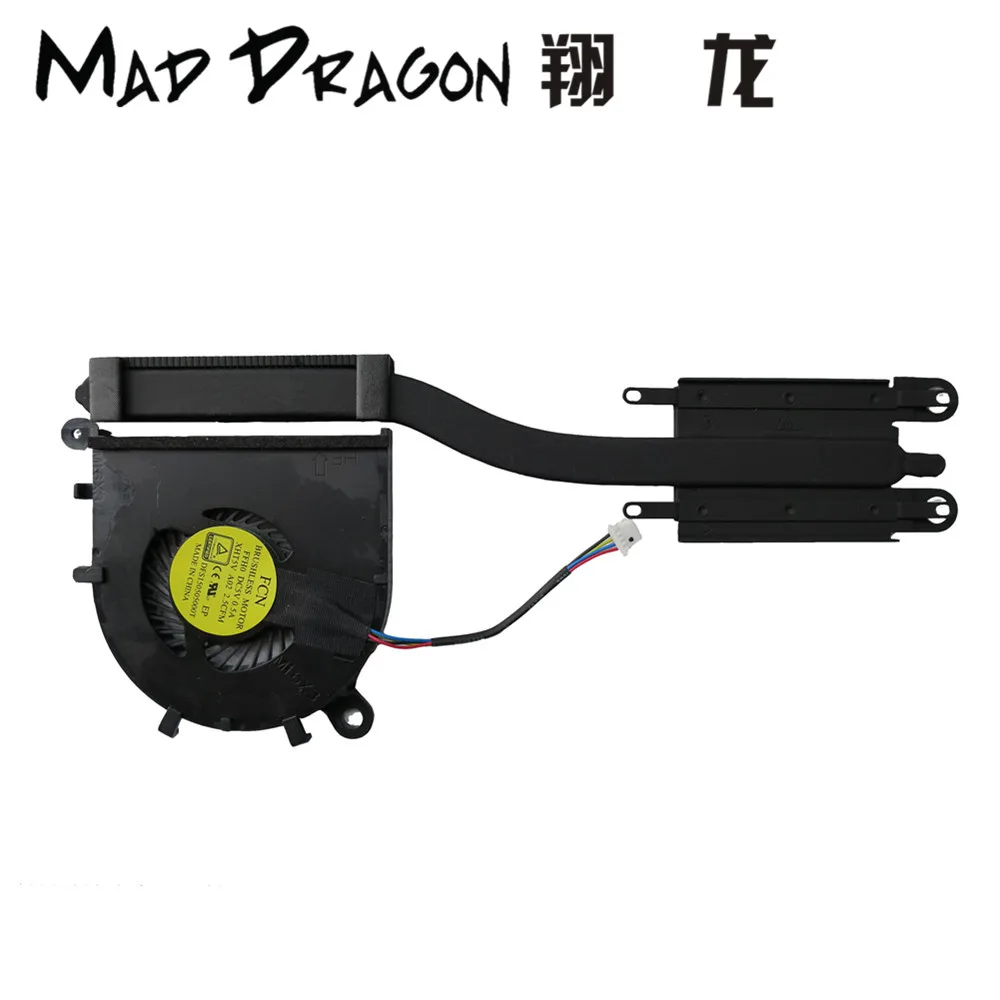 

MAD DRAGON Brand laptop NEW CPU Heatsink Fan Assembly for Dell XPS13 9343 9350 9360 06YT3R 6YT3R XHT5V 0XHT5V AT16L0010F0