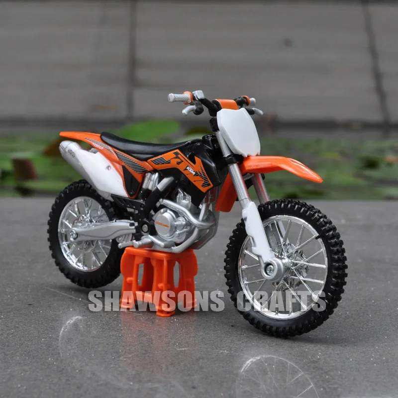 

DIECAST MODEL TOYS MAISTO 1:18 KTM 450 SX-F DIRT BIKE MINIATURE MOTORCYCLE REPLICA