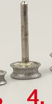 6 мм хвостовик 25 мм диаметр. 13 мм Толстая Алмазная Эмери Круглый браслет в форме дуги полировка круговые шлифовальные головки для ювелирной резьбы
