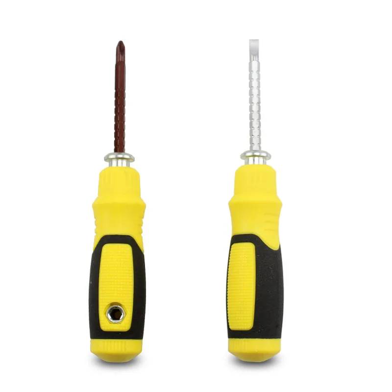 Multifunction Phillips Flathead Dual Purpose Screwdriver Double Head Dismountable Non slip