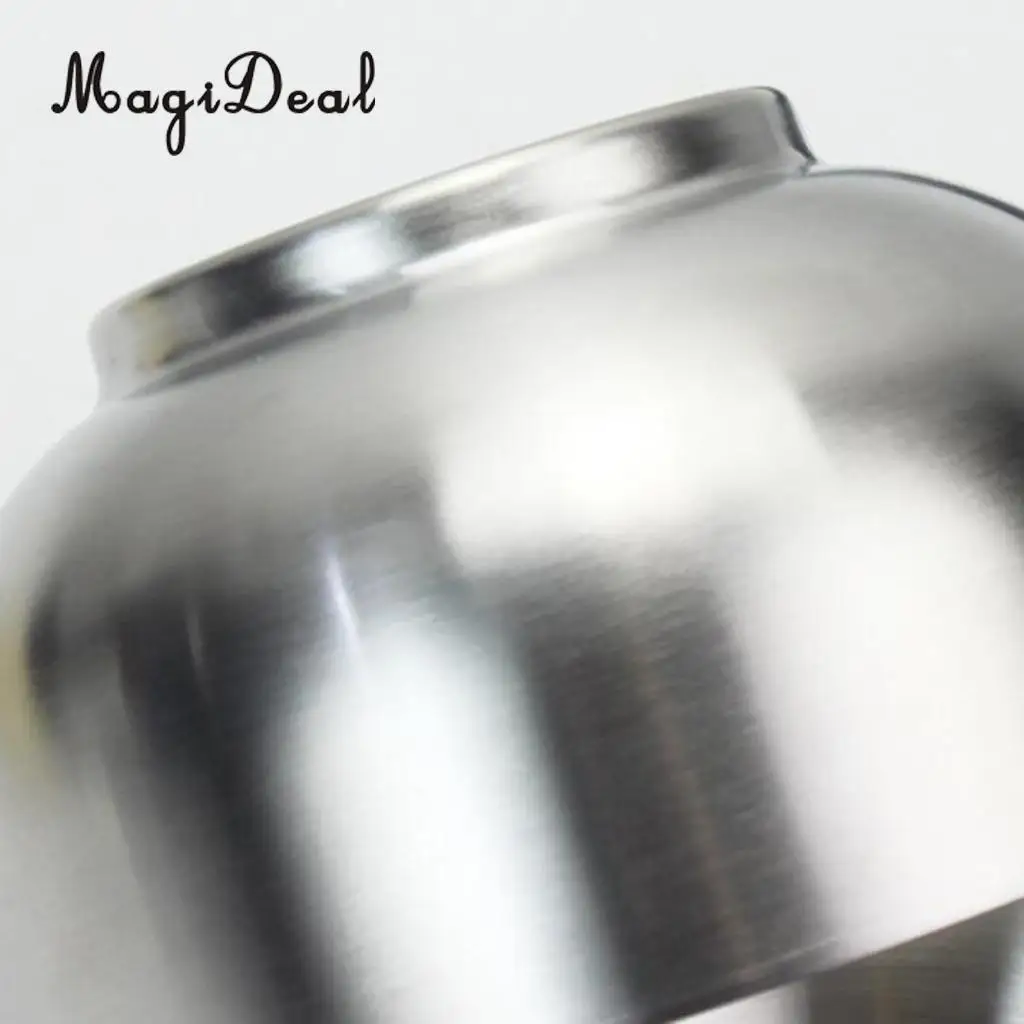 MagiDeal Stainless Steel Bowl Double Wall Insulated Kids Bowl Soup Rice Salad Bowls