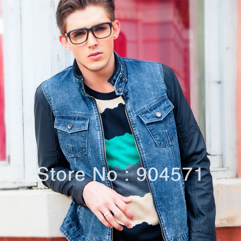 denim vest no collar
