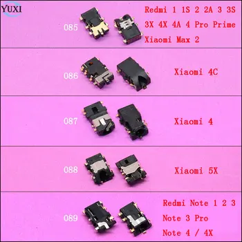 

YuXi Earpiece Headphone Audio Jack For Xiaomi Mi Max 2 4 4C 5X / Redmi 1S 2 2A 3 3S 3X 4X 4A 4 Pro Prime Note 1 2 3 Pro 4 4X