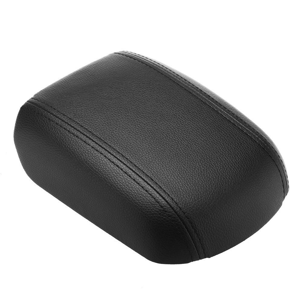 

Black Center Console Lid Armrest Cover for Chevrolet Cruze 09-14 Armrest Cover Leather Plastic Center Auto Replacement Armrests
