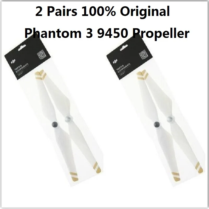 

2 Pairs 100% Original 9450 Propeller For DJI Phantom 3 Professional Self tightening Propellers for Phantom 3 Accessories