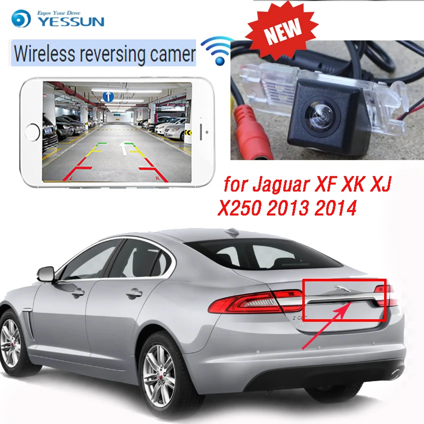 YESSUN forJaguar XF XK XJ X250 2013 2014 wireless car reversing rear view hd camera Waterproof Night vision+high quality | Автомобили и