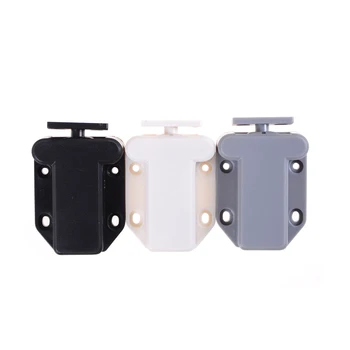 

3 Colors Push To Open Beetles Magnetic Door Drawer Cabinet Catch Touch Latch Cupboard Furniture Hardware Cabinet Catches 1pcs