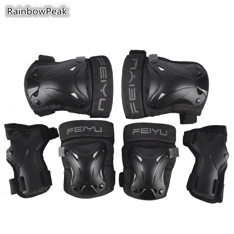 Prix pour 6 Pièces ensemble! Handguard et Coude et Genouillères; Sécurité dans les Sports en plein air équitation Rouleau, la planche à roulettes et Scooters sport Protecteur Prix pour 6 Pièces ensemble! Handguard et Coude et Genouillères; Sécurité dans les Sports en plein air équitation Rouleau, la planche à roulettes et Scooters sport Protecteur