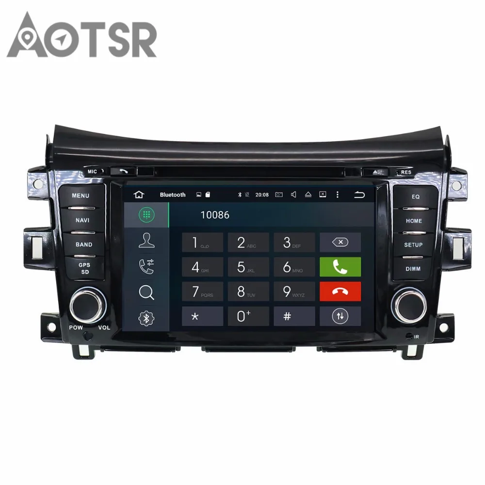 Cheap Aotsr Android 8.0 7.1 Car DVD Player For NISSAN NP300 Navara 2014+ Car GPS Navigation Stereo multimedia auto headunit 2 din 5