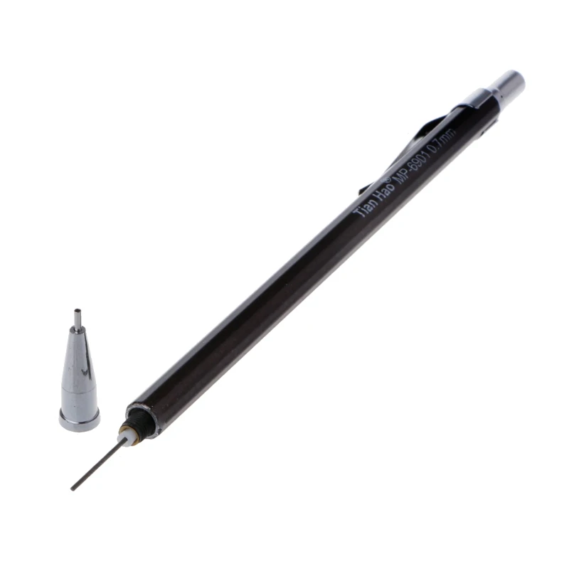 3 шт. 0,7 мм автоматические карандаши офисные и школьные металлические ручки механические карандаши студенческие принадлежности для письма