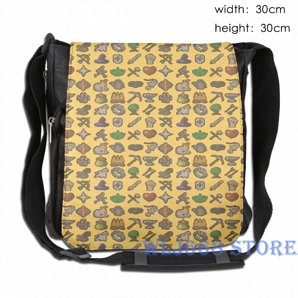 Забавные графические сумки с принтом через плечо для женщин Runescape Skills рюкзак на одно плечо для путешествий для мужчин спортивная сумка