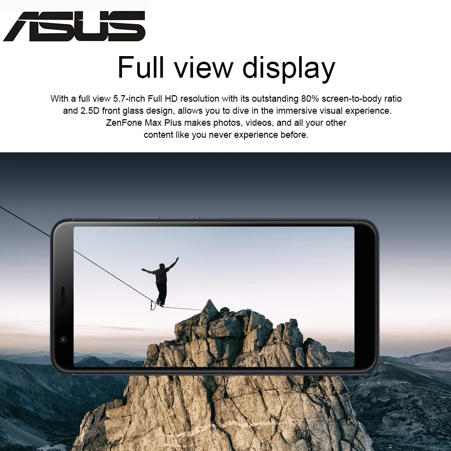 Оригинальный ASUS ZenFone 4S Max плюс M1 ZB570TL 4G LTE мобильный телефон 5,7 \ Оригинальный ASUS ZenFone 4S Max плюс M1 ZB570TL 4G LTE мобильный телефон 5,7 \