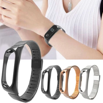 

Stainless Steel For Xiaomi Mi Band 2 Strap Wristband Smart Watch Strap For Xiaomi Mi band 2 Bracelet Accessories