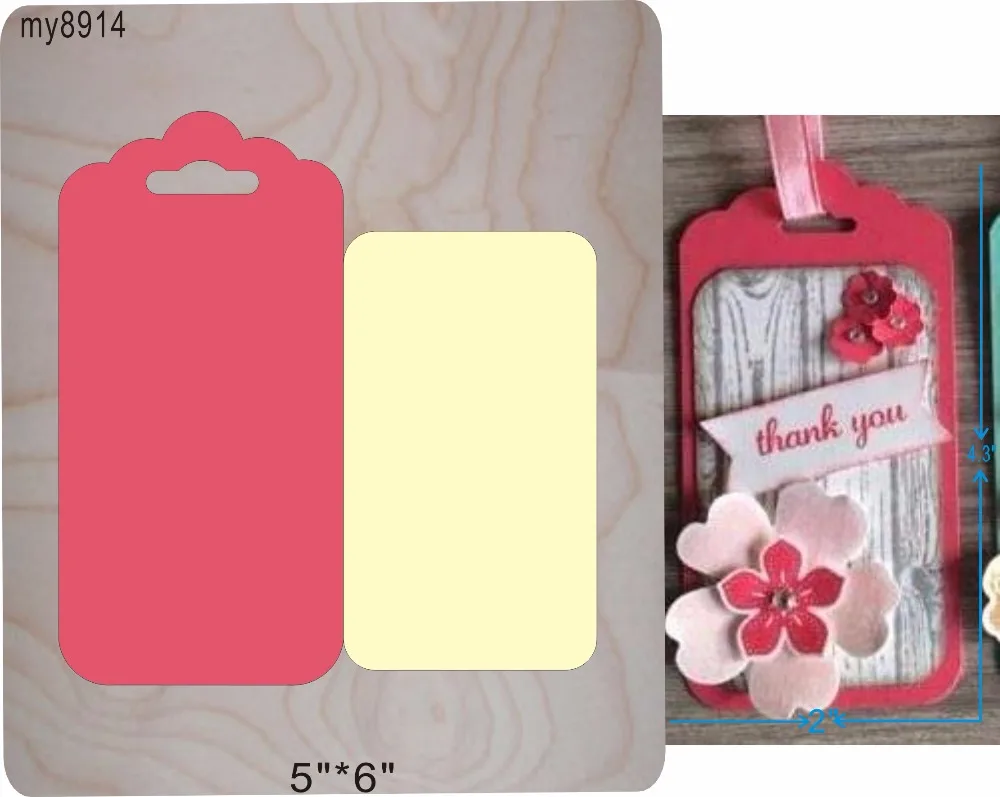

Scrapbook Cut Sky Pendant wood moulds die cut accessories wooden die Regola Acciaio Die Misura MY