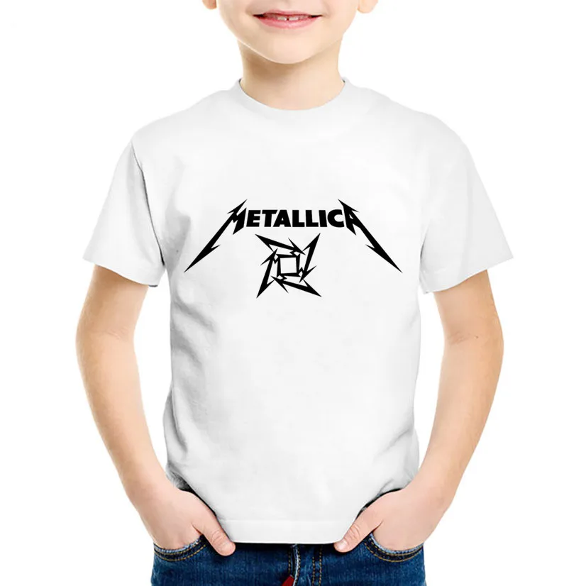 Buy Cheap Heavy Metal Rock Metallica Children Tshirts Kids Online