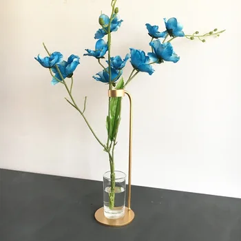

Creative Hydroponic Plant Transparent Vase with Glass Tabletop Plant Terrarium Vaso For Home Wedding Decoration Ornaments