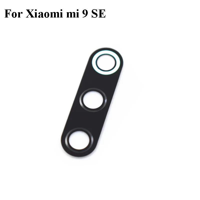 2PCS High quality For Xiaomi mi 9 SE mi9SE Back Rear Camera Glass Lens test good For Xiaomi mi 9SE mi9 SE Replacement Parts