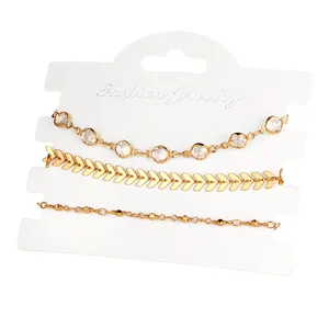 Miss JQ 3 шт./компл., новый модный Бесконечный Браслет на ногу ножной браслет для женщин, летний браслет на лодыжке, очаровательный 2 цвета, ножной браслет, пляжные украшения - изображение