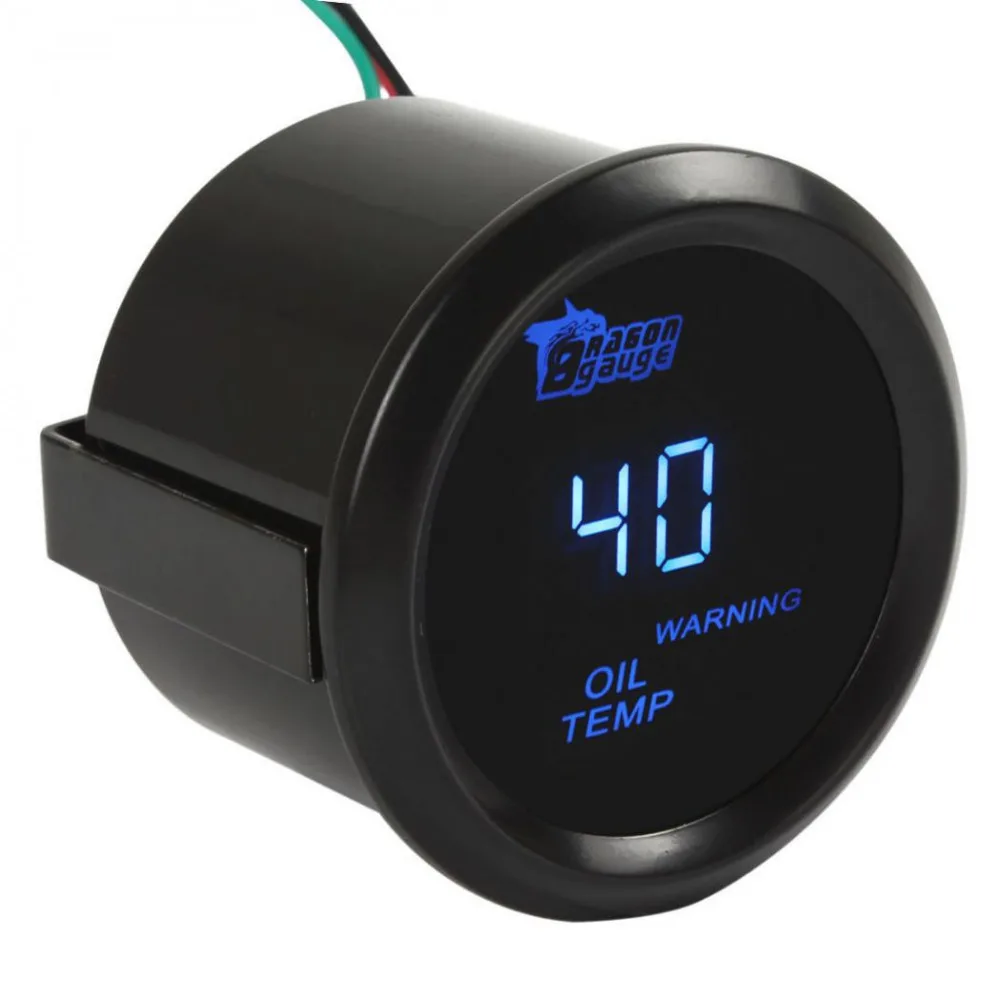 

12V NPT 1/8 Digital Blue LED Electronic 1-120 PSI Oil Pressure Press Gauge Sensor EngineTest Kit For Car / Trucks