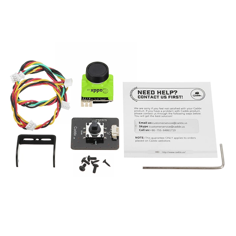 

Caddx Turbo Micro F2 1/3" CMOS 2.1mm 1200TVL 16:9/4:3 NTSC/PAL Low Latency FPV Camera W/ Microphone for RC FPV Racing Drone Part