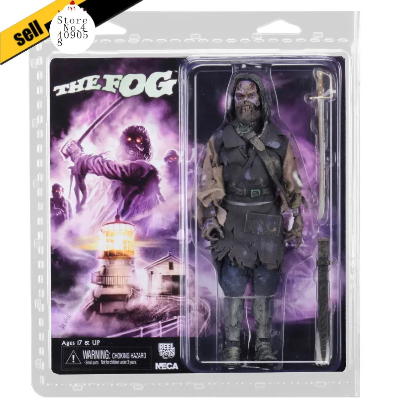 NECA The Fog Frankenstein Fiber Cloth Figure Seris ПВХ фигурка коллекционная игрушка 18 см